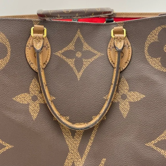 (SOLD) Louis Vuitton Reverse Monogram OntheGo GM Tote (TJ4260) - Picture 11 of 15